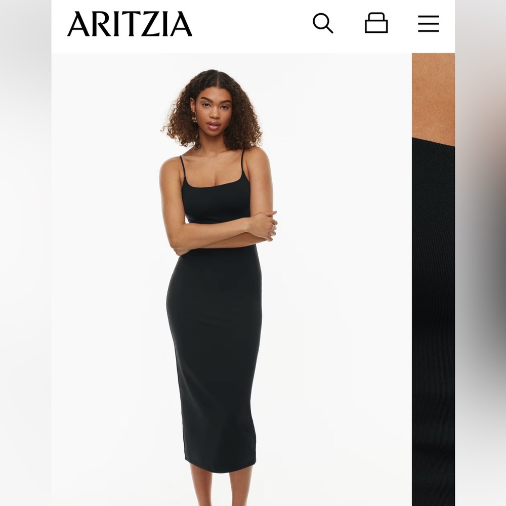 Aritzia contour BABATON, midi dress